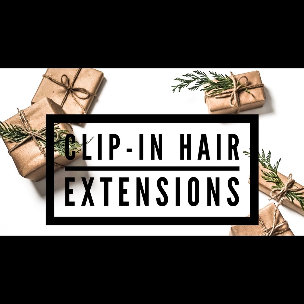 Straight Clip-In Human Hair Extensions
